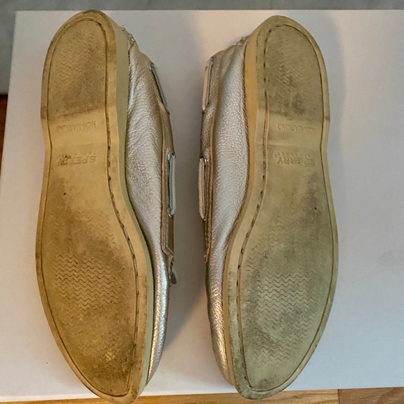 Metallic Sperry Boat Shoes - Picture 4 of 4